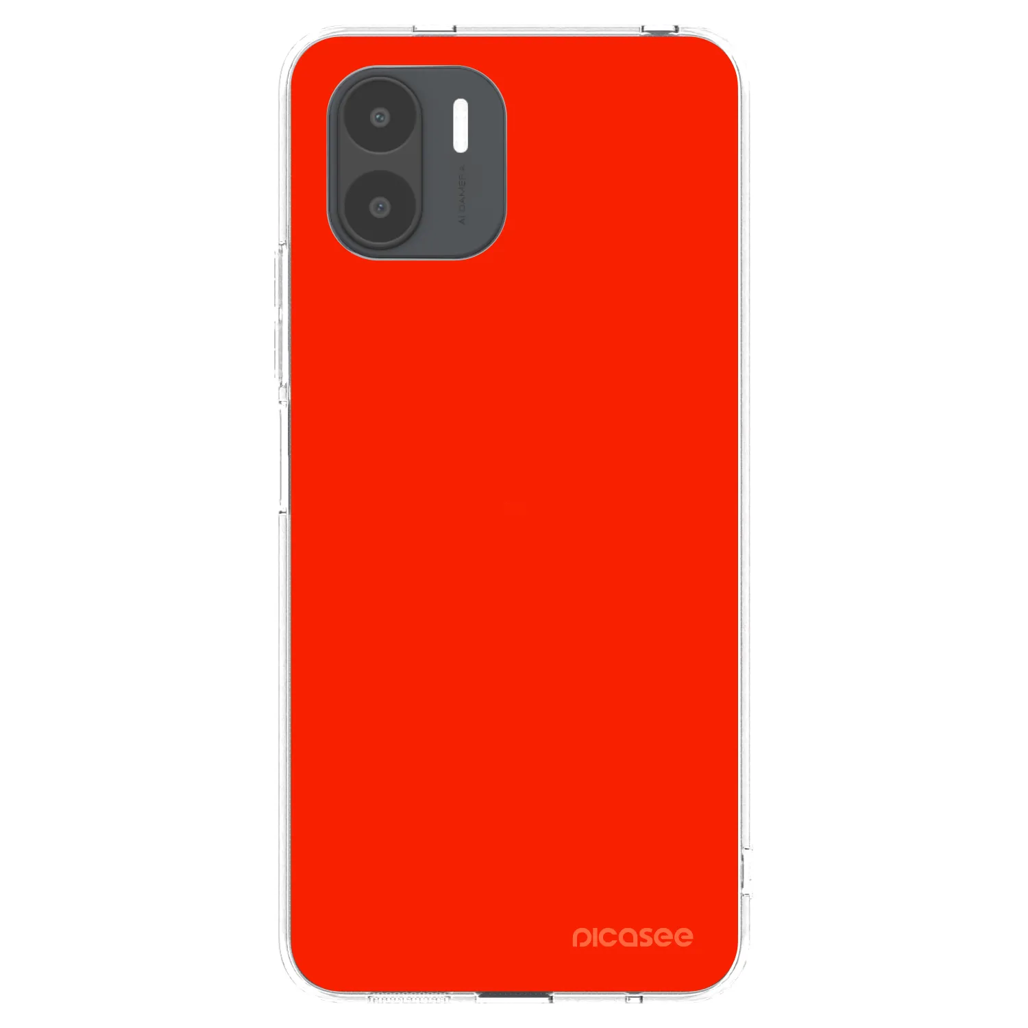 Picasee silikonski prozorni ovitek za Xiaomi Redmi A2 - Maranello Red