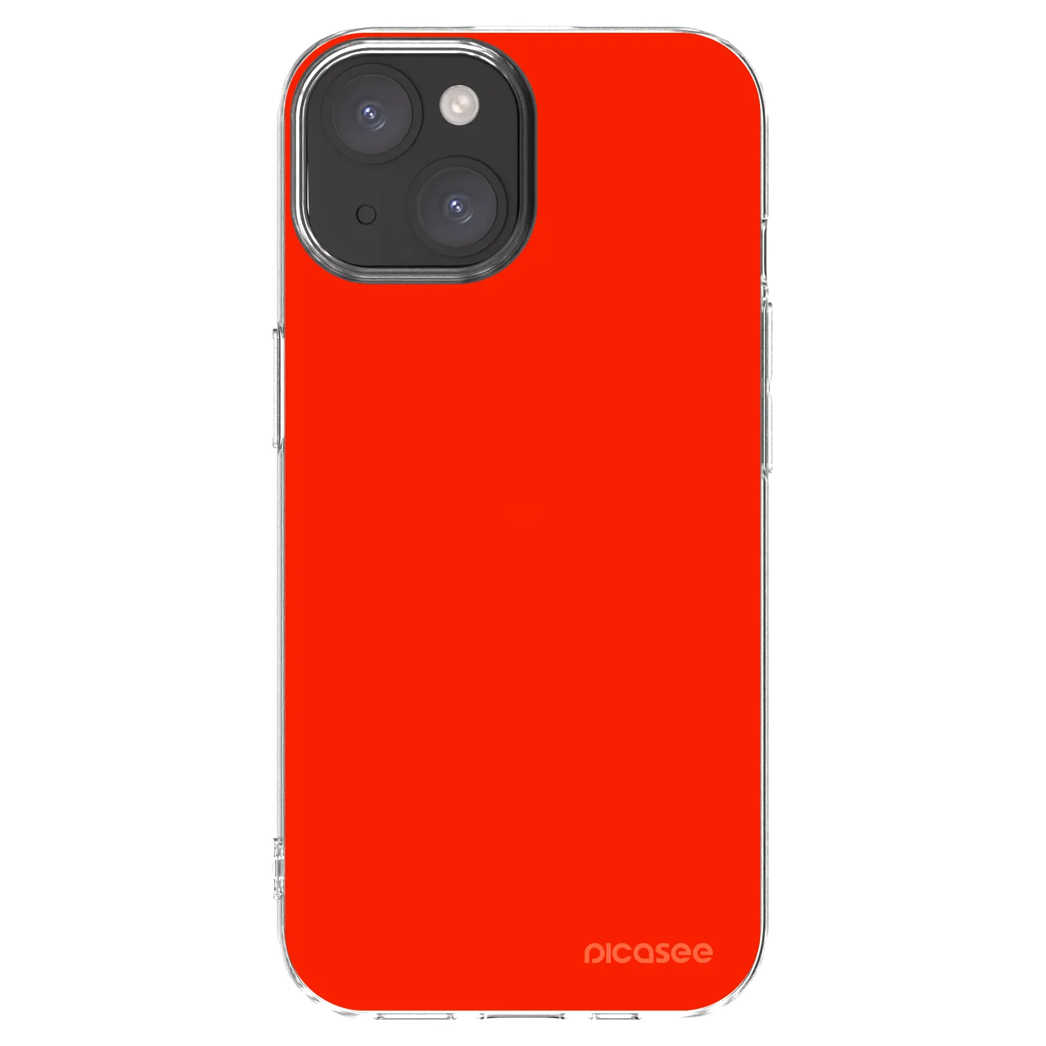 Picasee silikonski prozorni ovitek za Apple iPhone 15 - Maranello Red