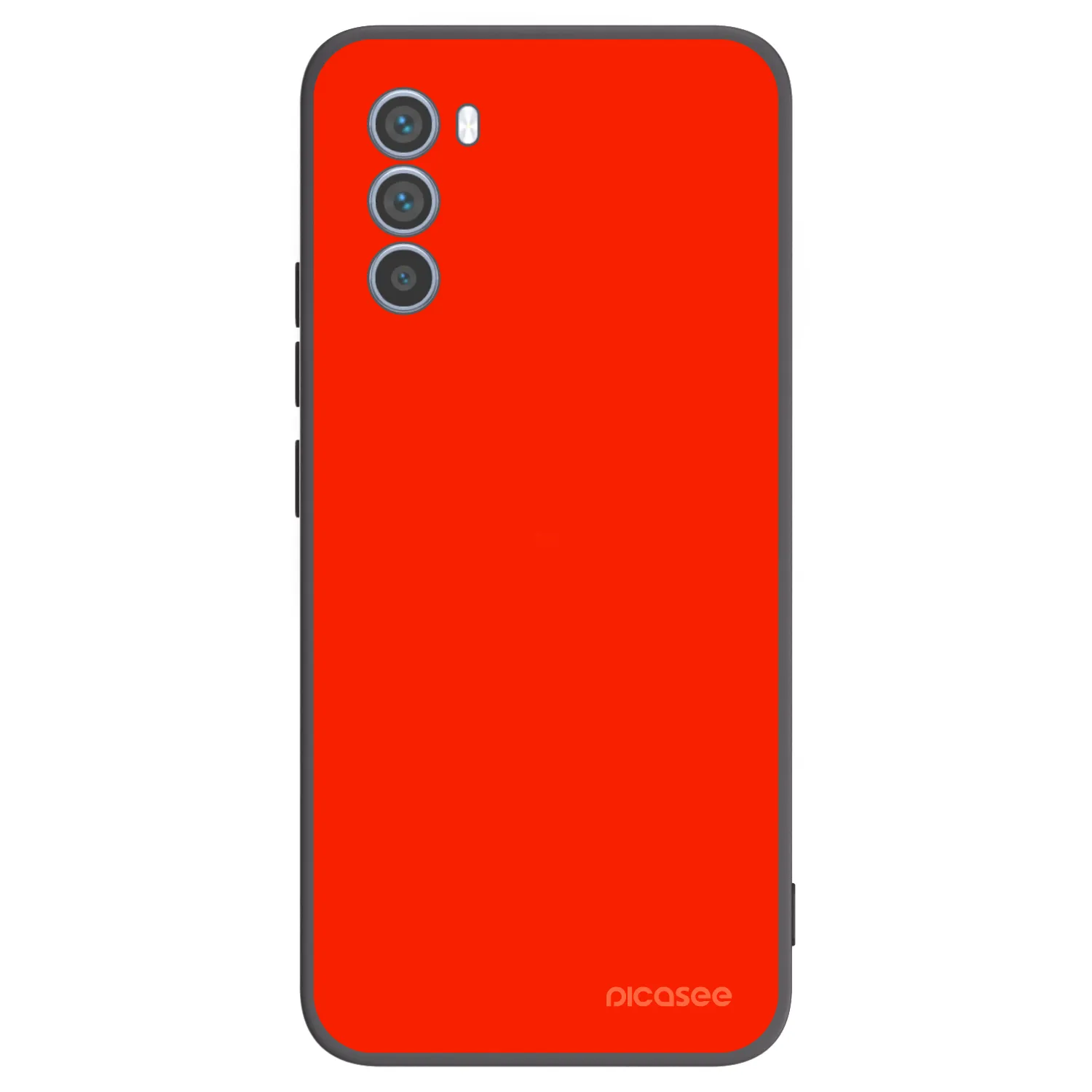 Picasee silikonski črni ovitek za Motorola Moto G62 - Maranello Red