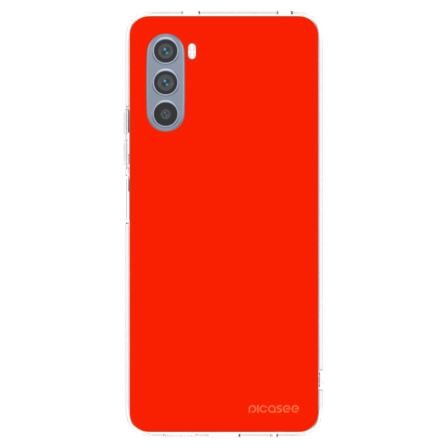 Picasee silikonski prozorni ovitek za Motorola Moto G62 - Maranello Red