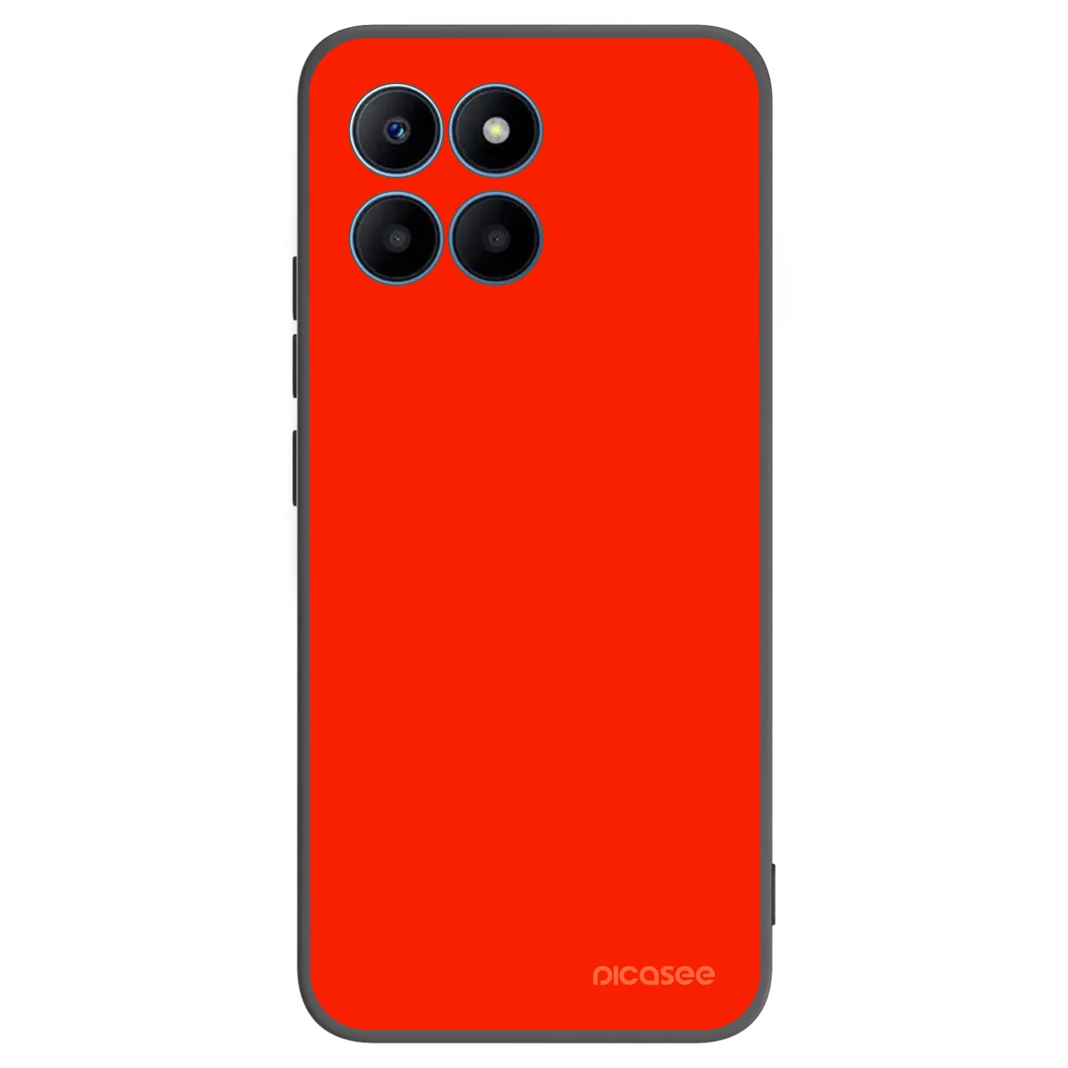 Picasee silikonski črni ovitek za Honor 70 Lite - Maranello Red