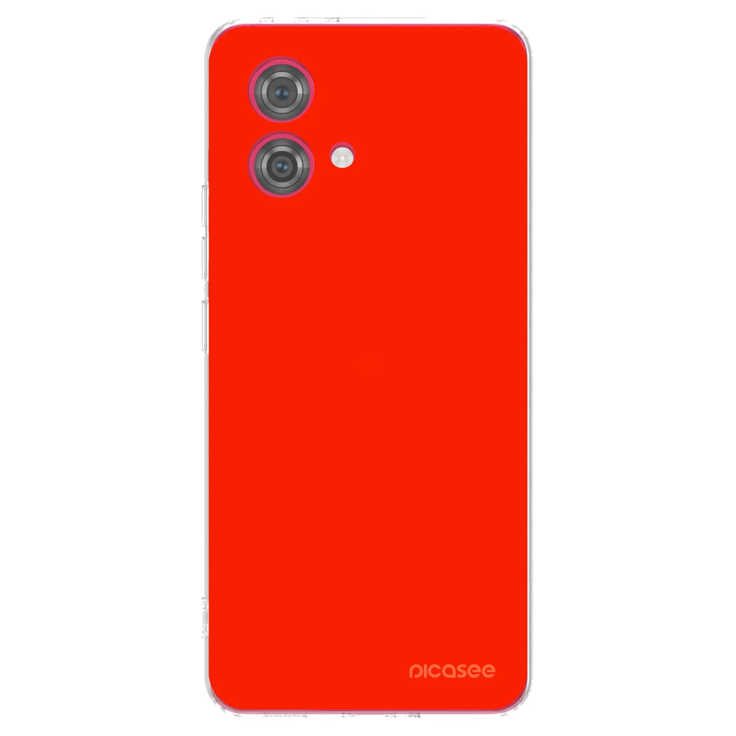 Picasee silikonski prozorni ovitek za Motorola Moto G84 5G - Maranello Red