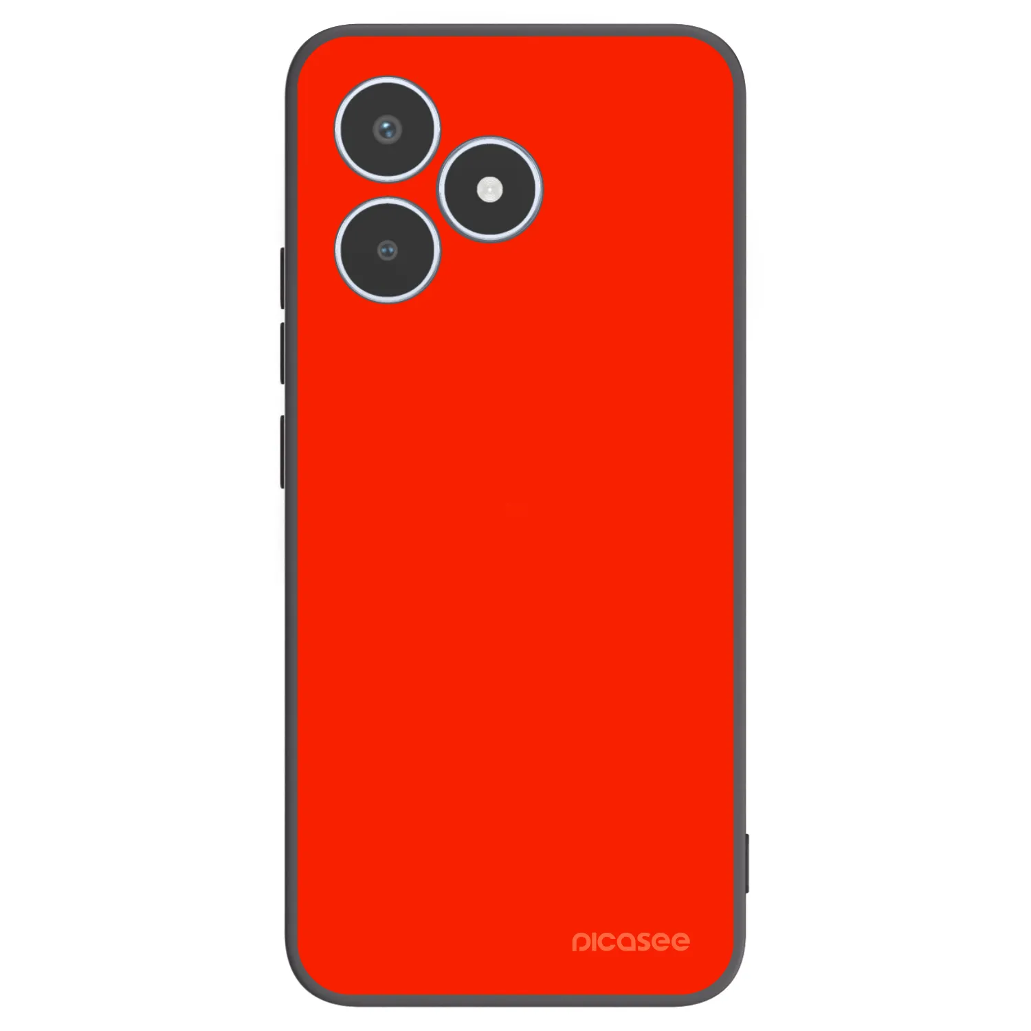 Picasee silikonski črni ovitek za Realme C53 - Maranello Red