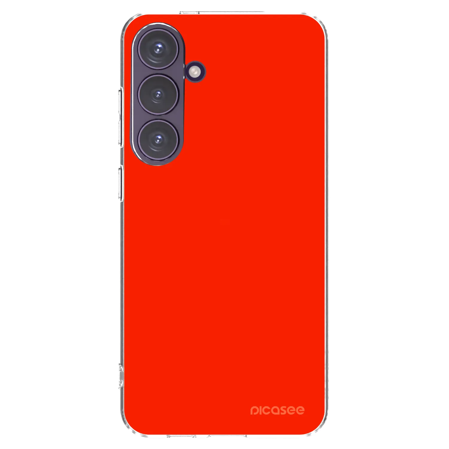 Picasee silikonski prozorni ovitek za Samsung Galaxy S24+ S926B 5G - Maranello Red