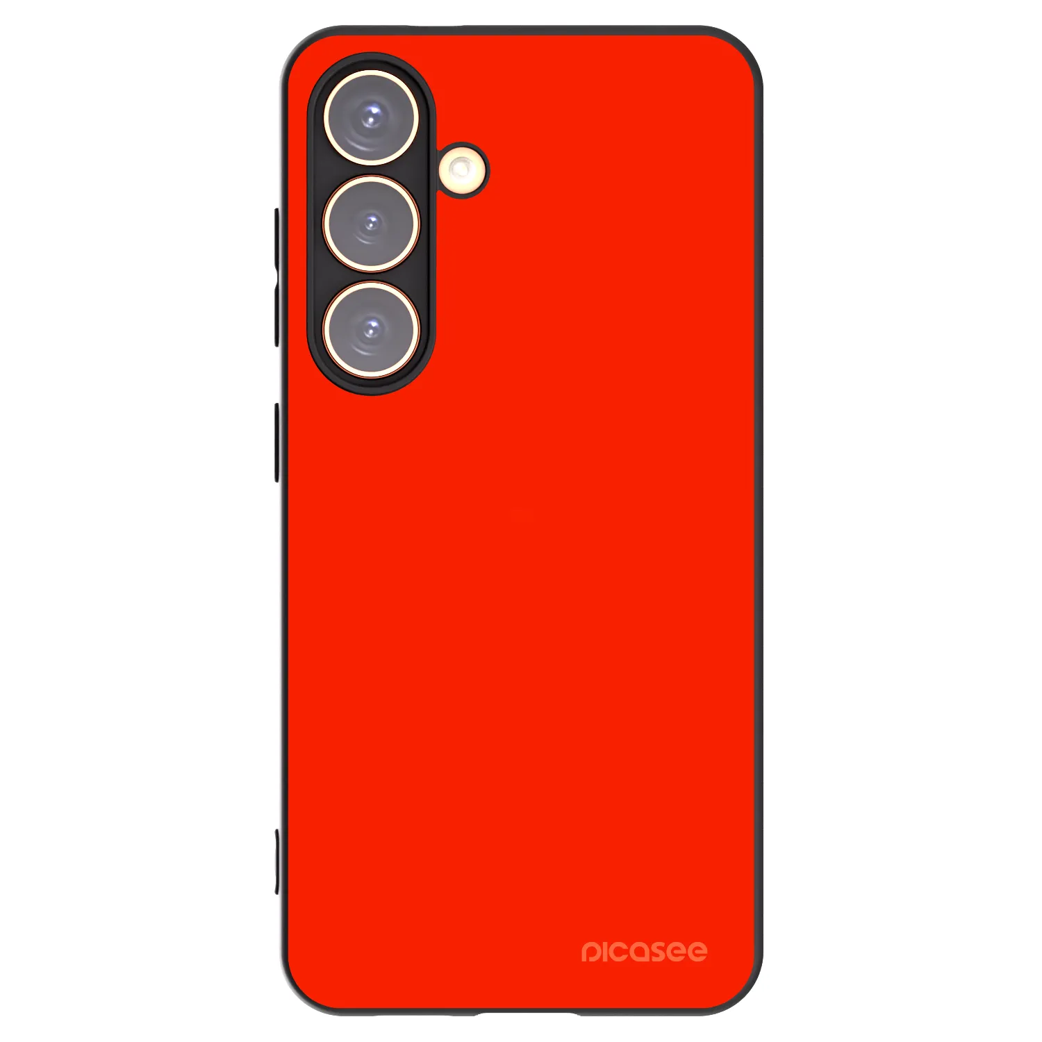 Picasee silikonski črni ovitek za Samsung Galaxy S24 S921B 5G - Maranello Red