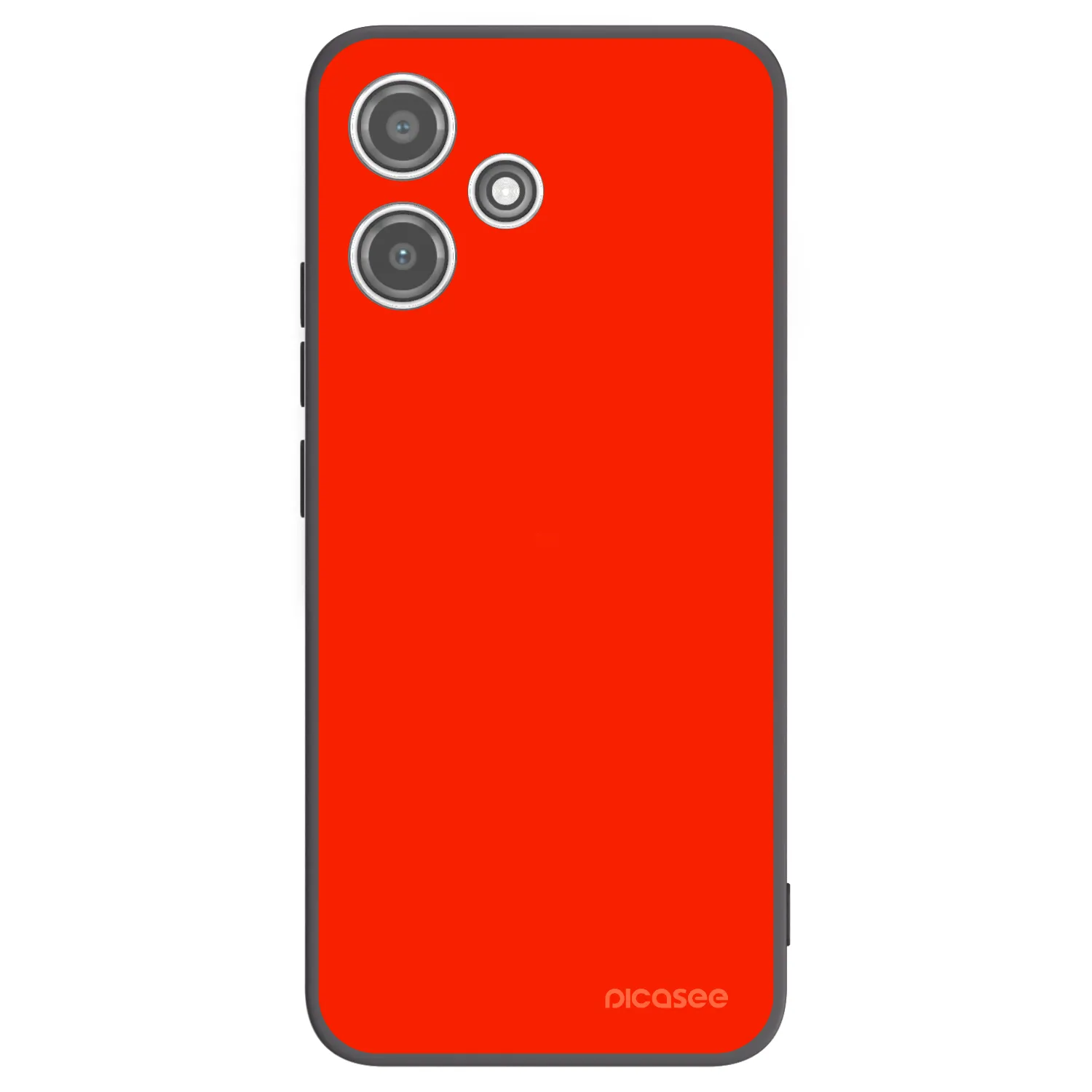 Picasee silikonski črni ovitek za Xiaomi Redmi 12 5G - Maranello Red