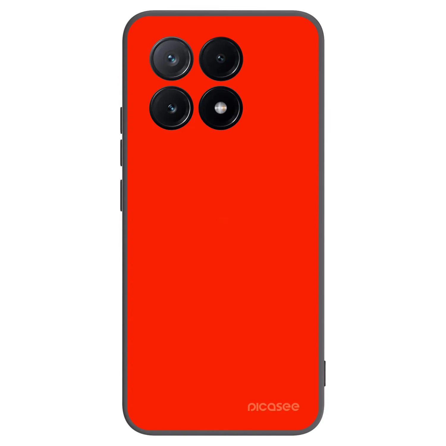 Picasee silikonski črni ovitek za Xiaomi Poco X6 Pro - Maranello Red