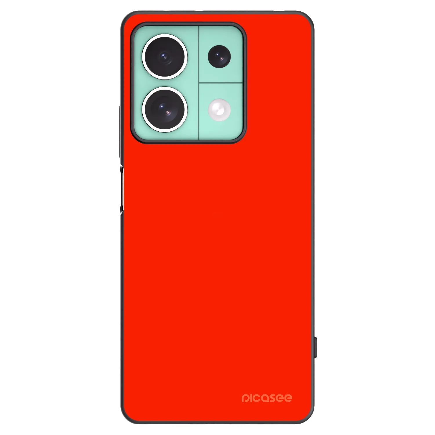 Picasee silikonski črni ovitek za Xiaomi Redmi Note 13 5G - Maranello Red