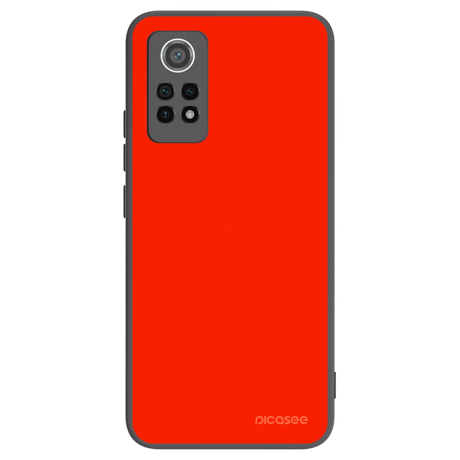 Picasee silikonski črni ovitek za Xiaomi Redmi Note 12 Pro 4G - Maranello Red