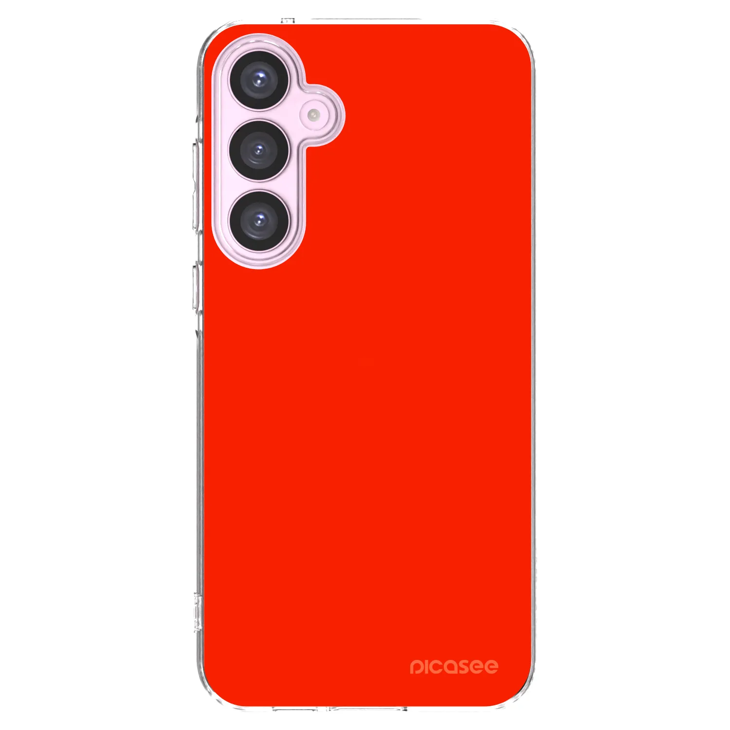 Picasee silikonski prozorni ovitek za Samsung Galaxy A55 5G A556B - Maranello Red