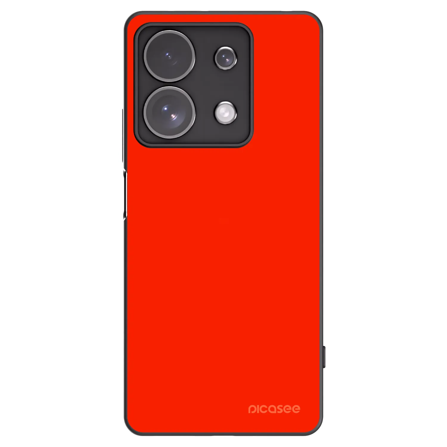 Picasee silikonski črni ovitek za Xiaomi Redmi Note 13 Pro 4G - Maranello Red