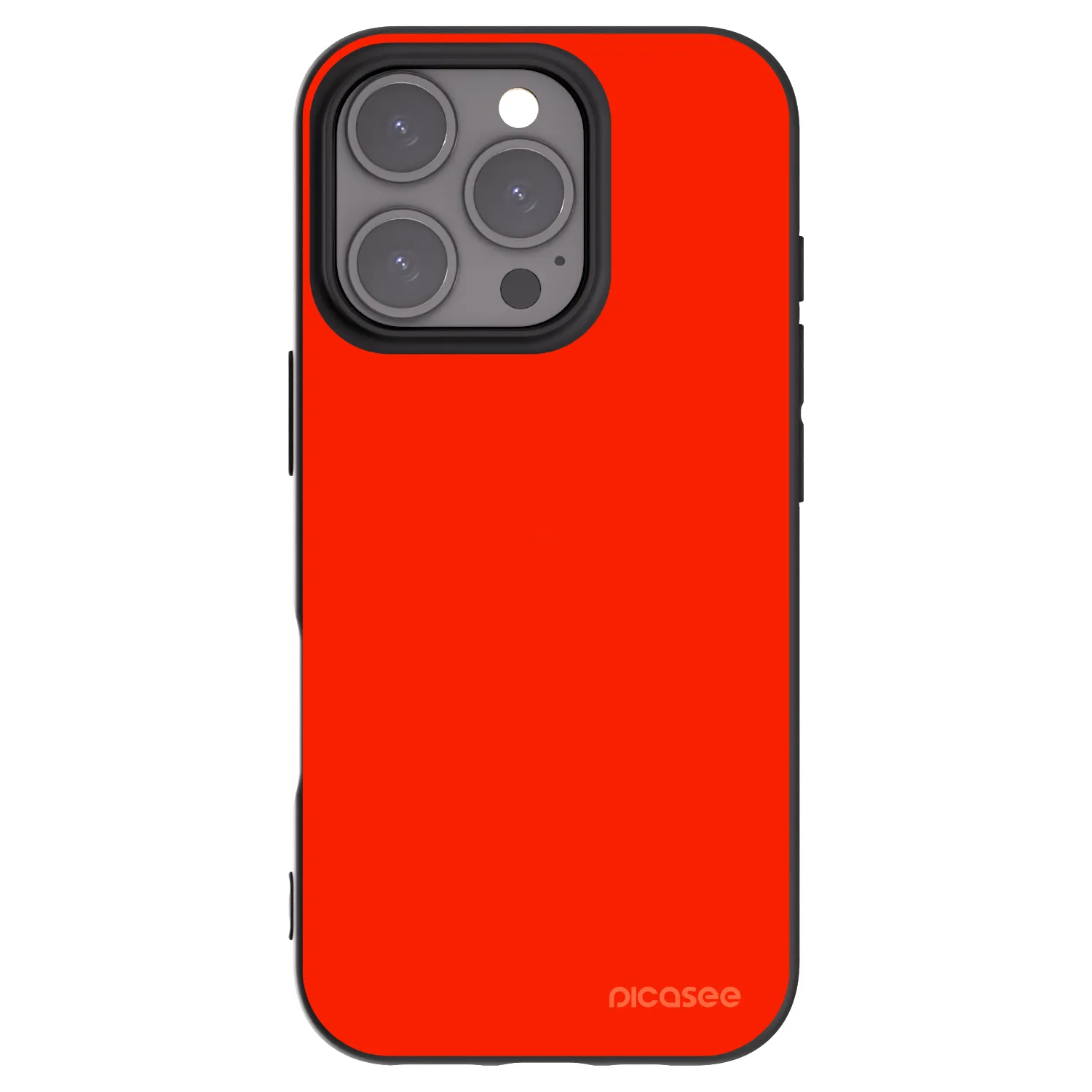 Picasee silikonski črni ovitek za Apple iPhone 16 Pro - Maranello Red