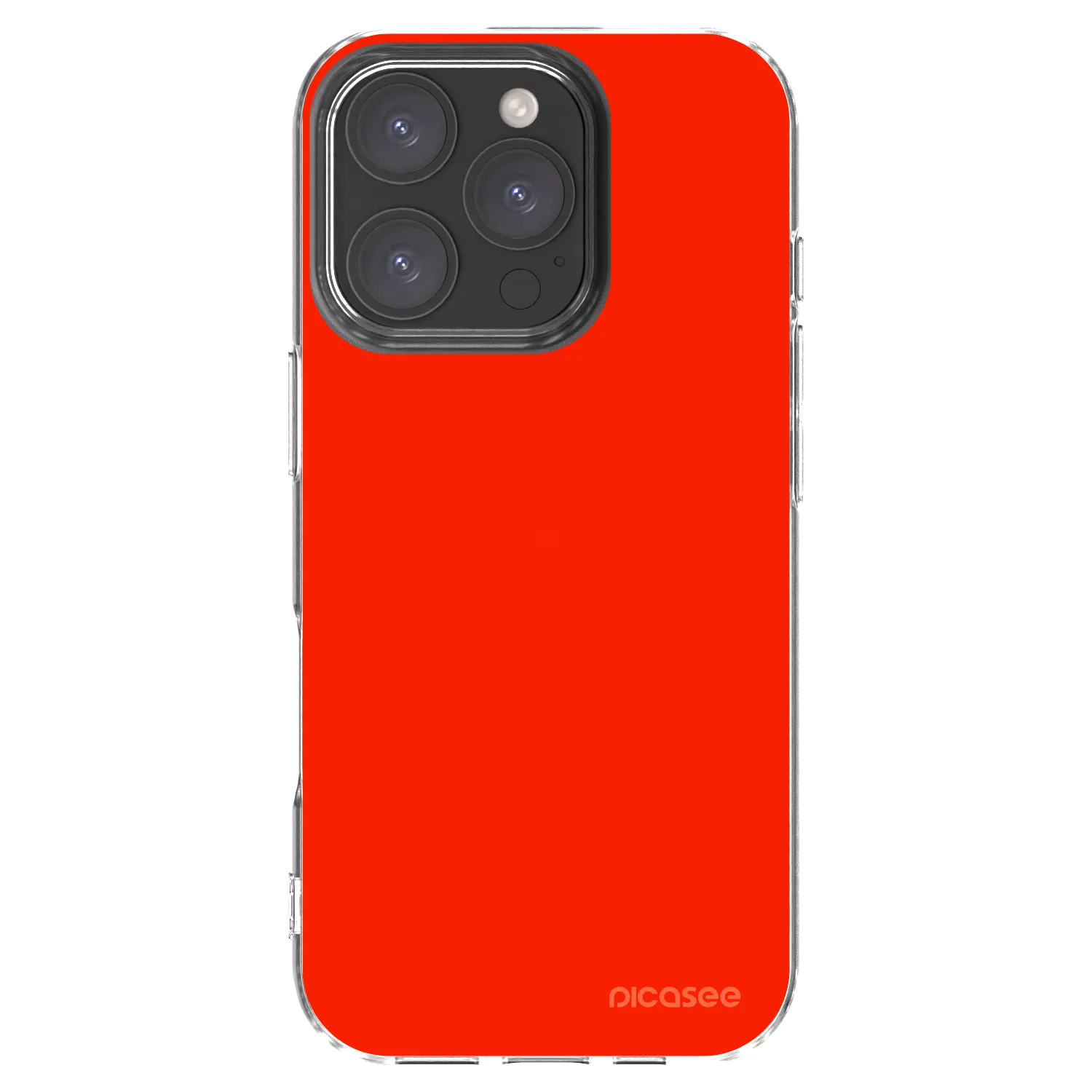 Picasee silikonski prozorni ovitek za Apple iPhone 16 Pro - Maranello Red