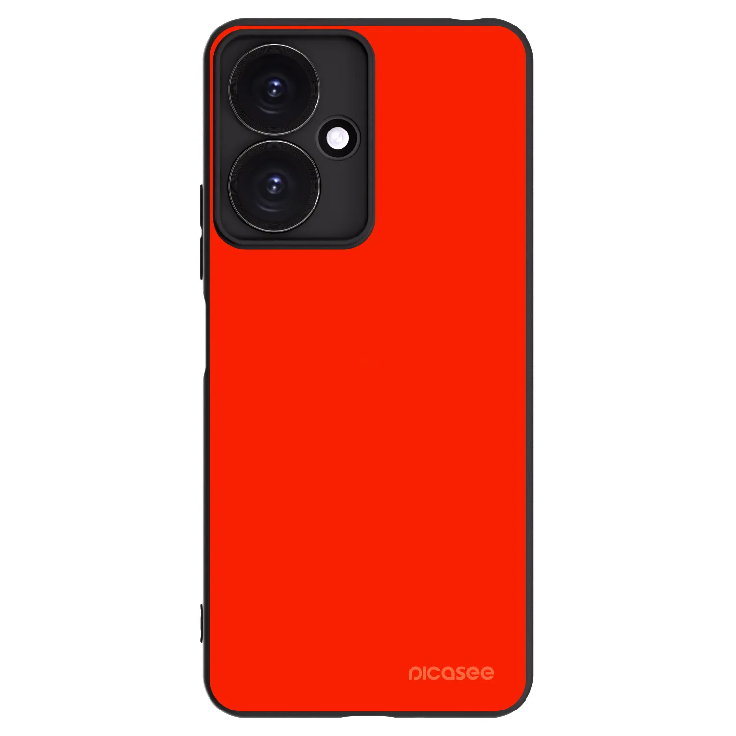 Picasee silikonski črni ovitek za Xiaomi Redmi 13C 5G - Maranello Red