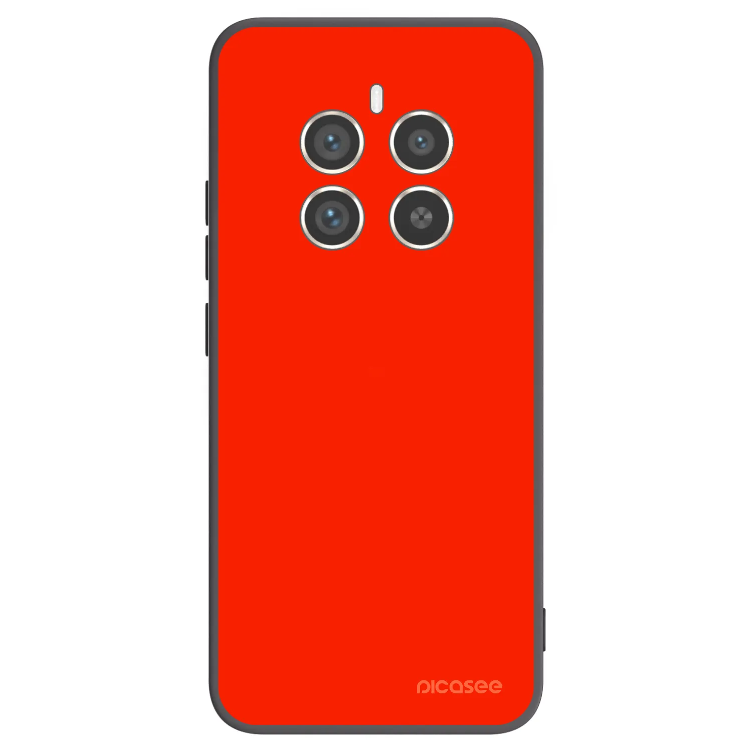 Picasee silikonski črni ovitek za Realme 12 Pro 5G - Maranello Red
