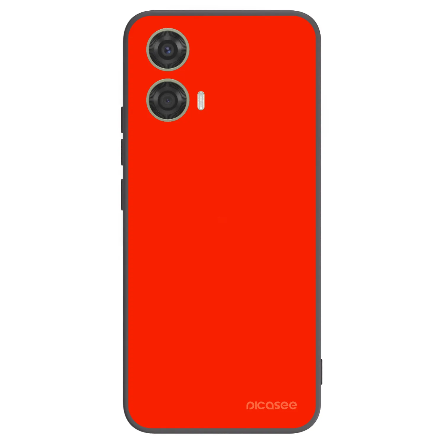 Picasee silikonski črni ovitek za Motorola Moto G24 - Maranello Red