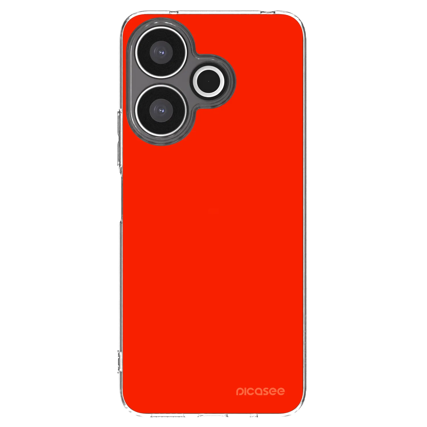Picasee silikonski prozorni ovitek za Xiaomi Redmi 13 4G - Maranello Red