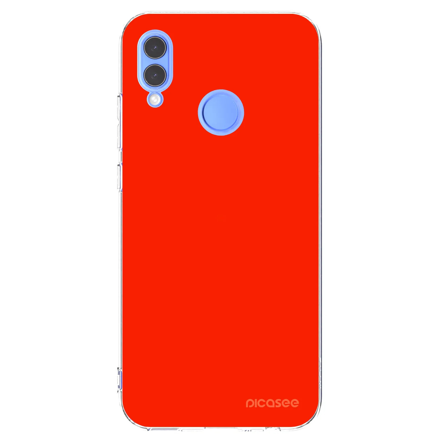 Picasee silikonski prozorni ovitek za Honor 10 Lite - Maranello Red