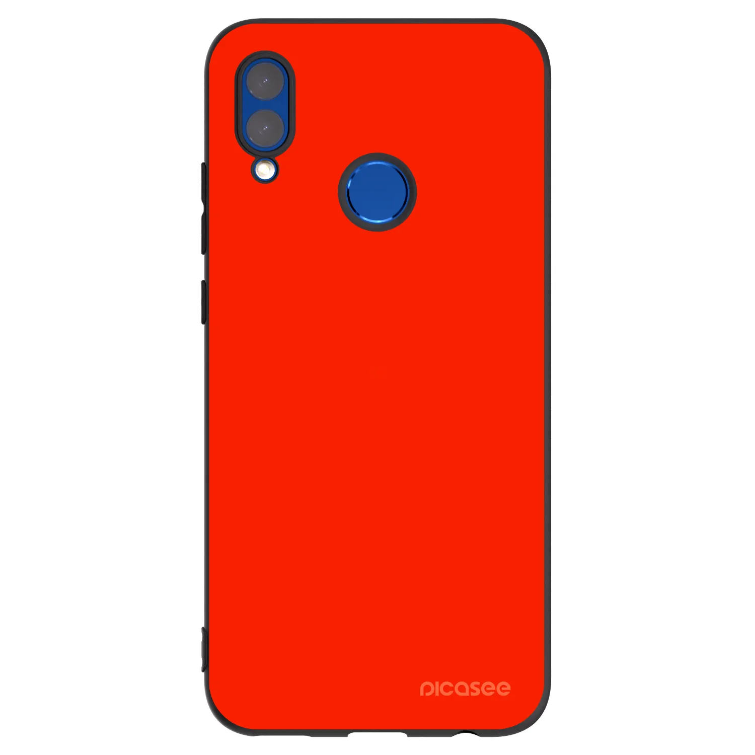 Picasee silikonski črni ovitek za Honor 10 Lite - Maranello Red