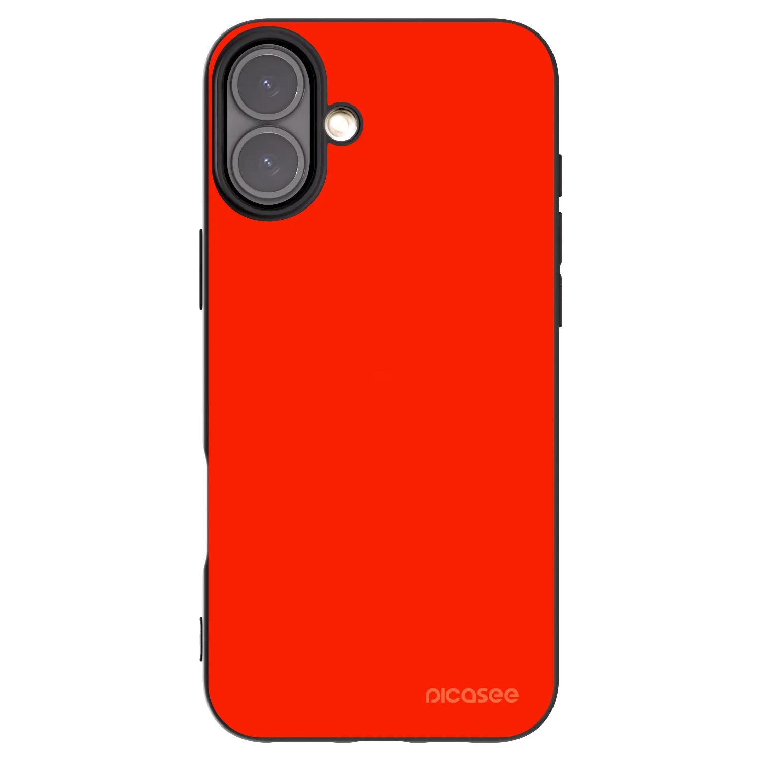 Picasee silikonski črni ovitek za Apple iPhone 16 Plus - Maranello Red
