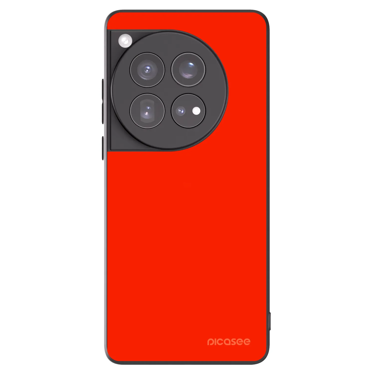 Picasee silikonski črni ovitek za OnePlus 12 5G - Maranello Red