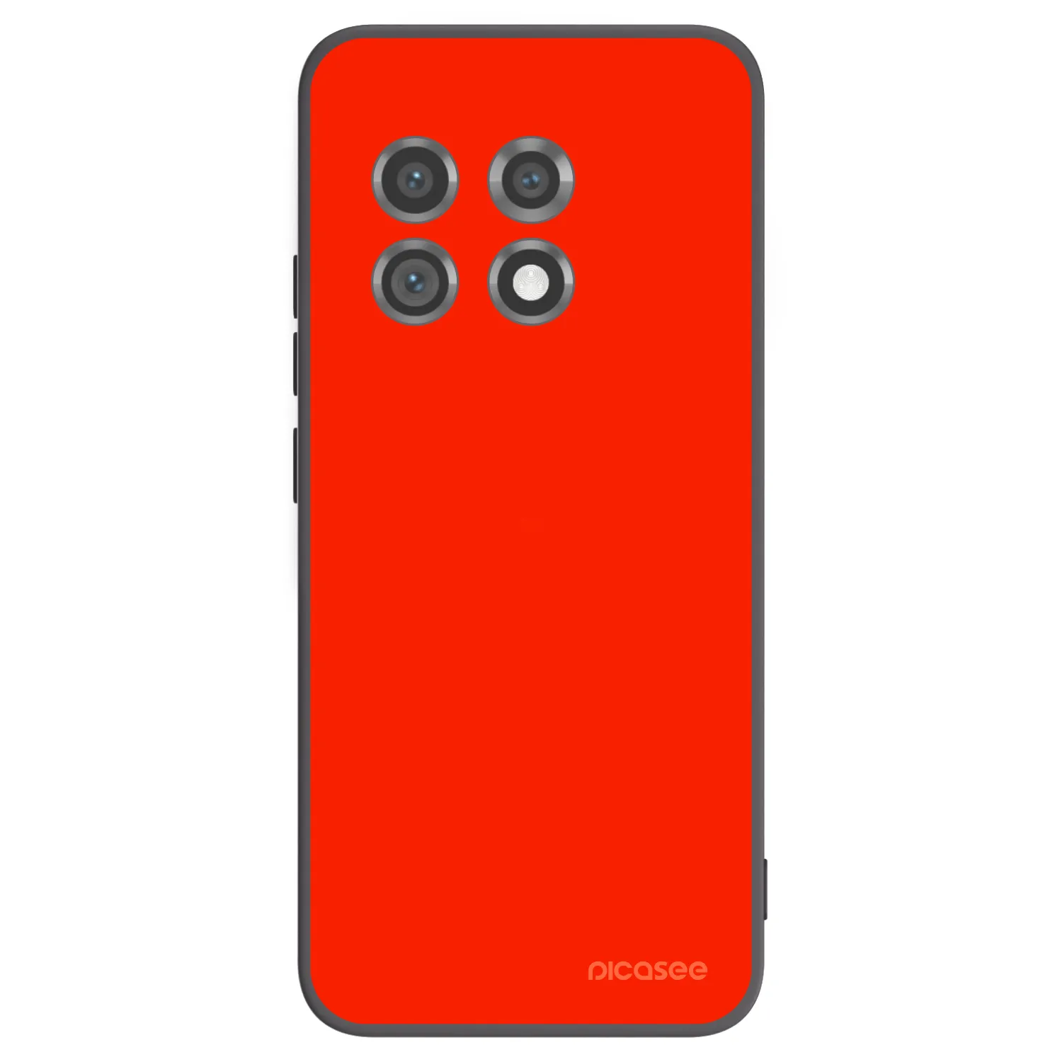 Picasee silikonski črni ovitek za OnePlus 11 5G - Maranello Red
