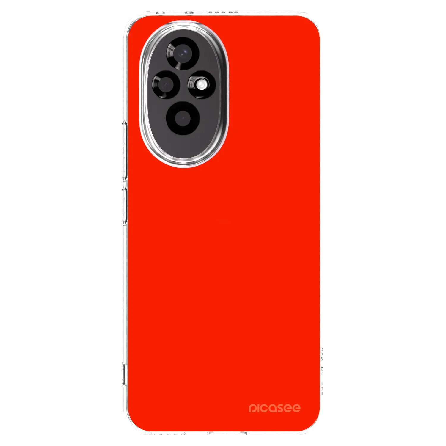 Picasee silikonski prozorni ovitek za Honor 200 Pro 5G - Maranello Red