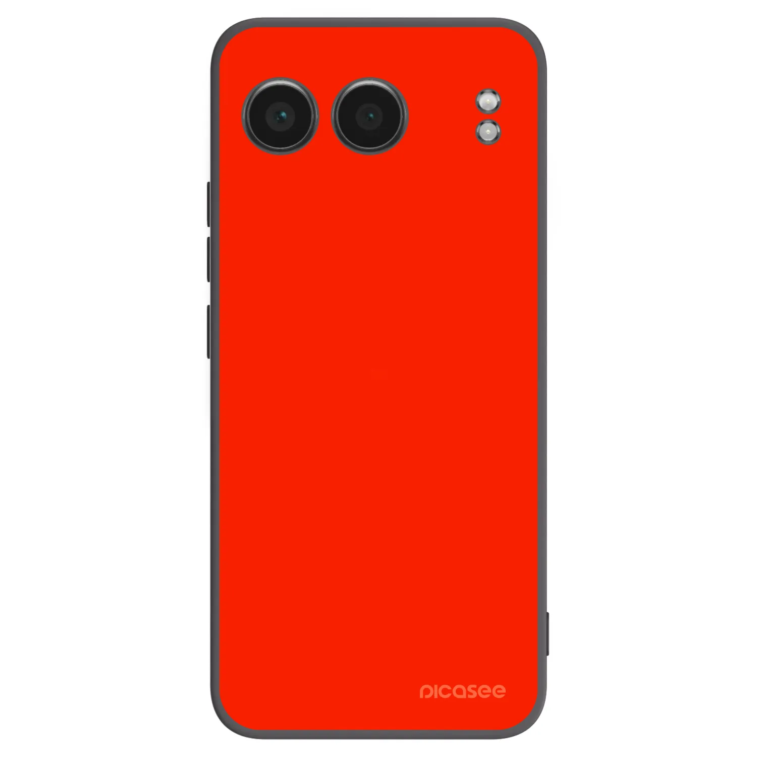 Picasee silikonski črni ovitek za OnePlus Nord 4 - Maranello Red