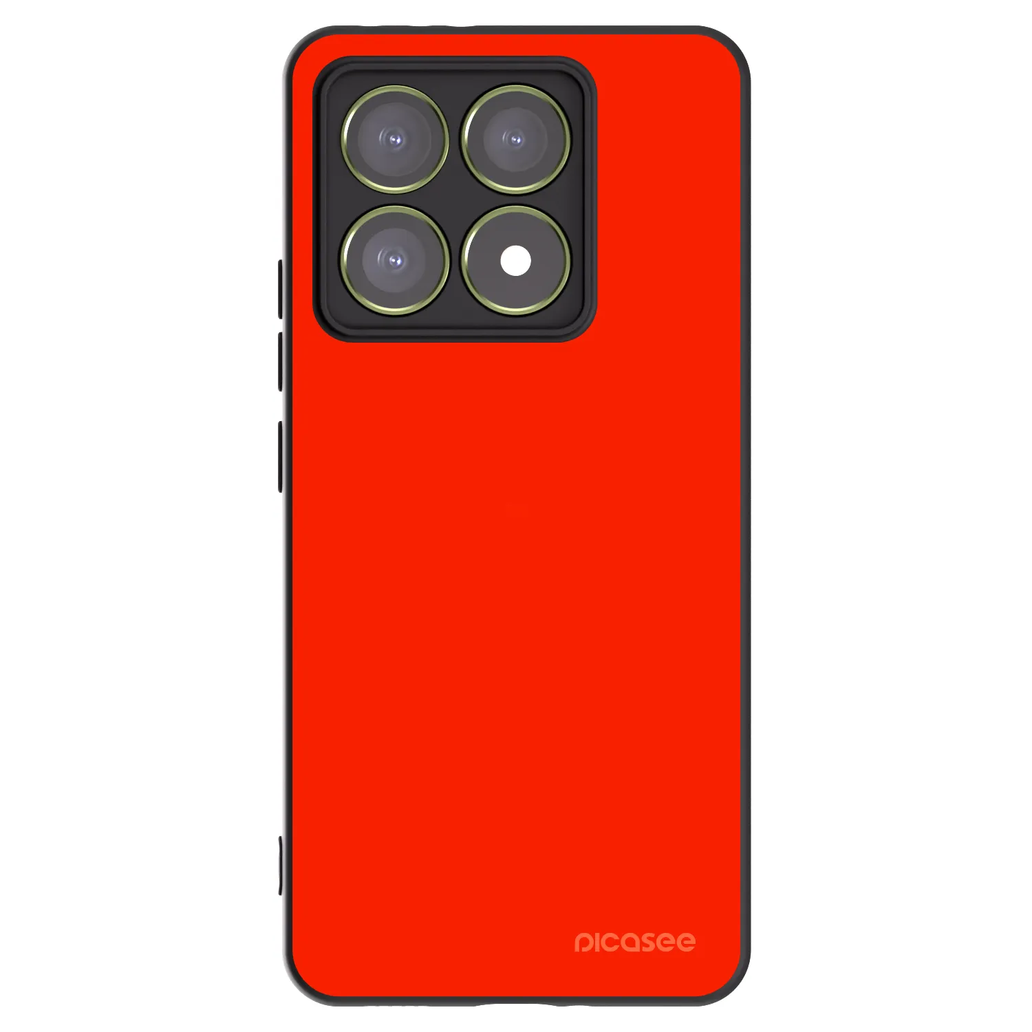 Picasee silikonski črni ovitek za Xiaomi 14T - Maranello Red
