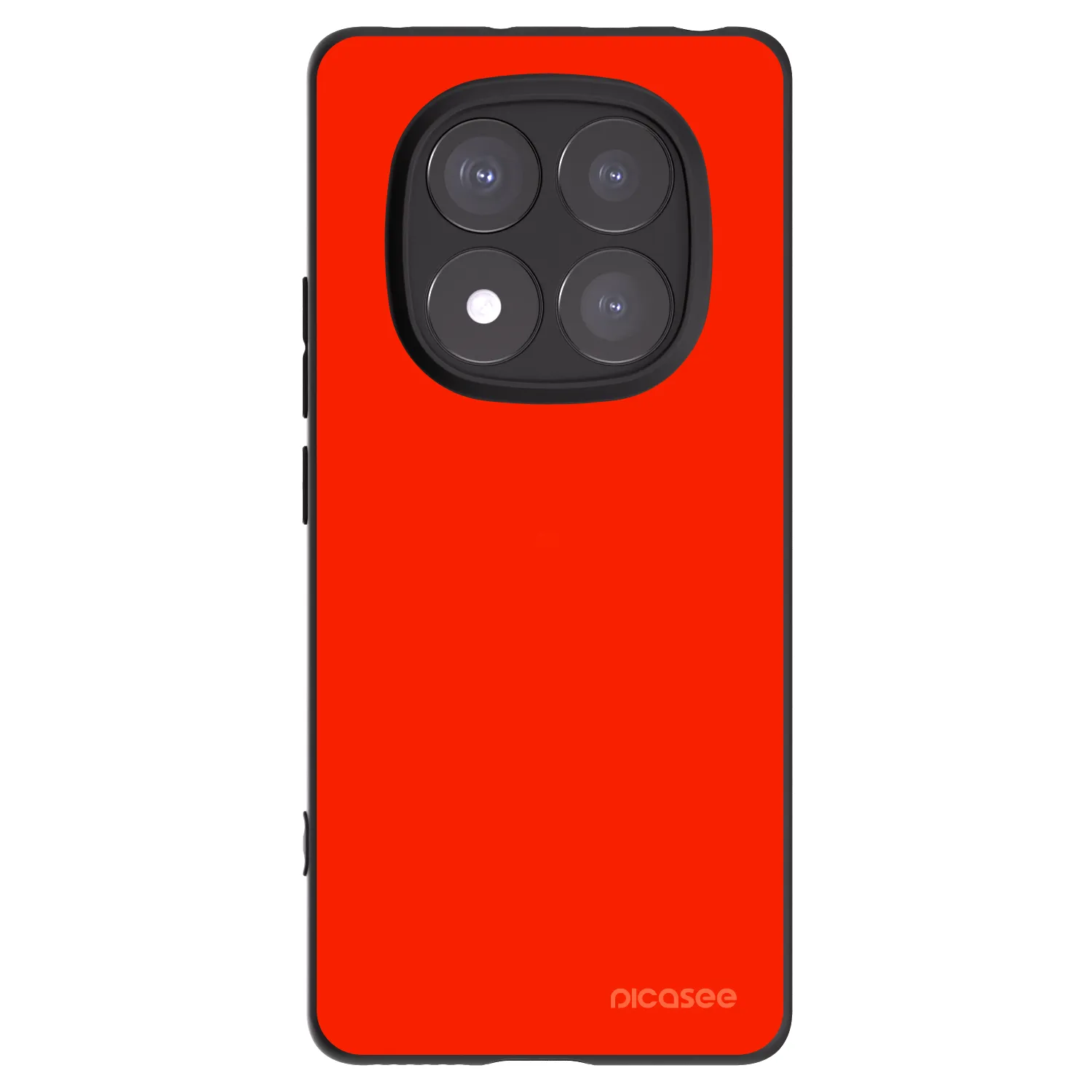 Picasee silikonski črni ovitek za Xiaomi Redmi Note 14 Pro+ 5G - Maranello Red