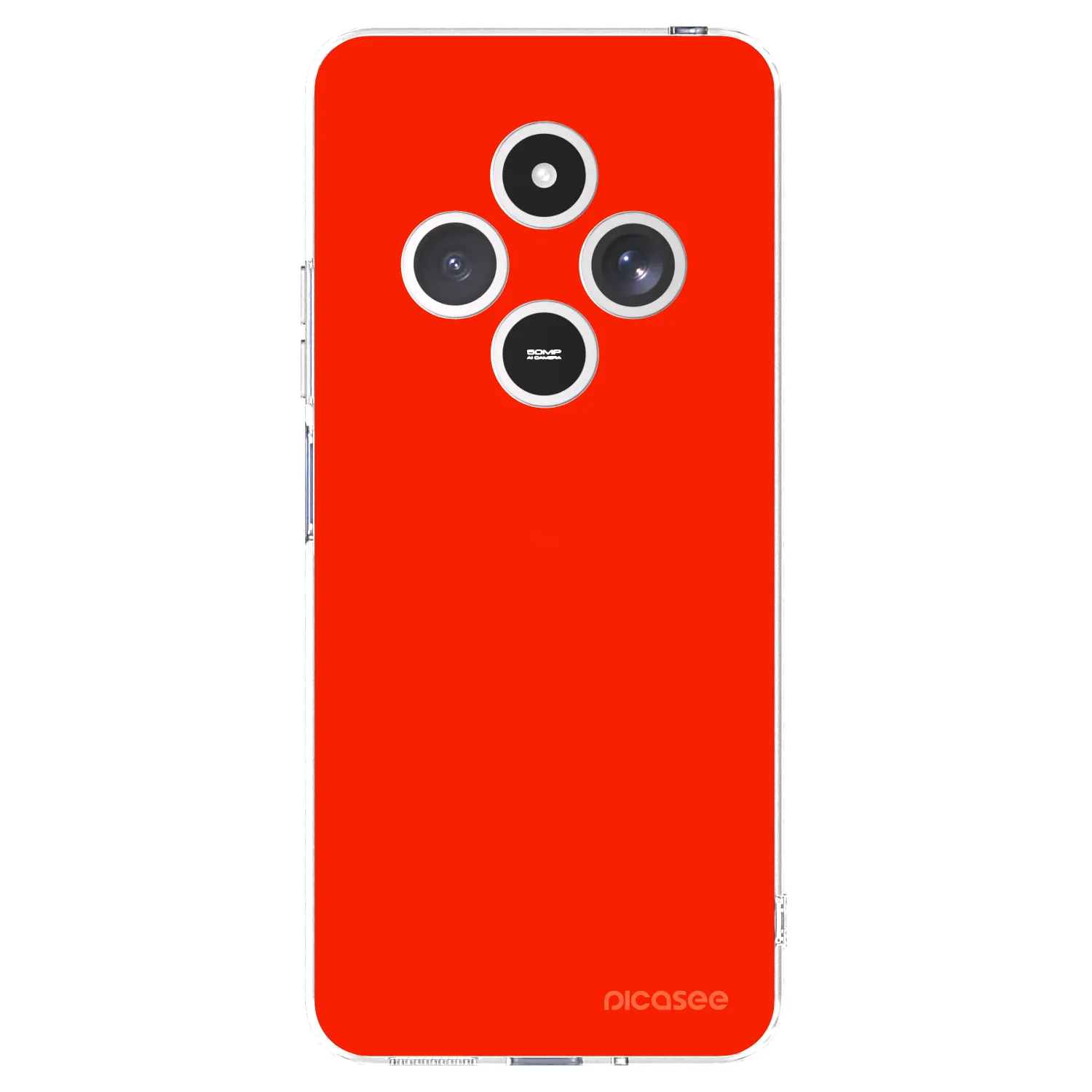 Picasee silikonski prozorni ovitek za Xiaomi Redmi 14C - Maranello Red