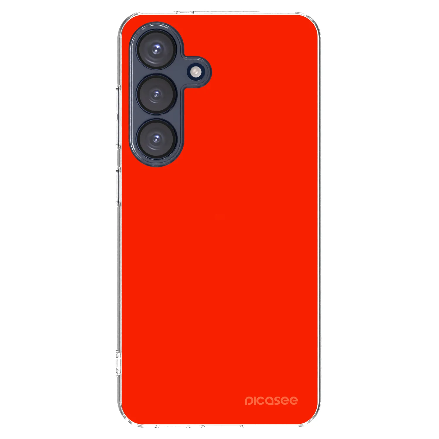 Picasee silikonski prozorni ovitek za Samsung Galaxy S25 5G - Maranello Red