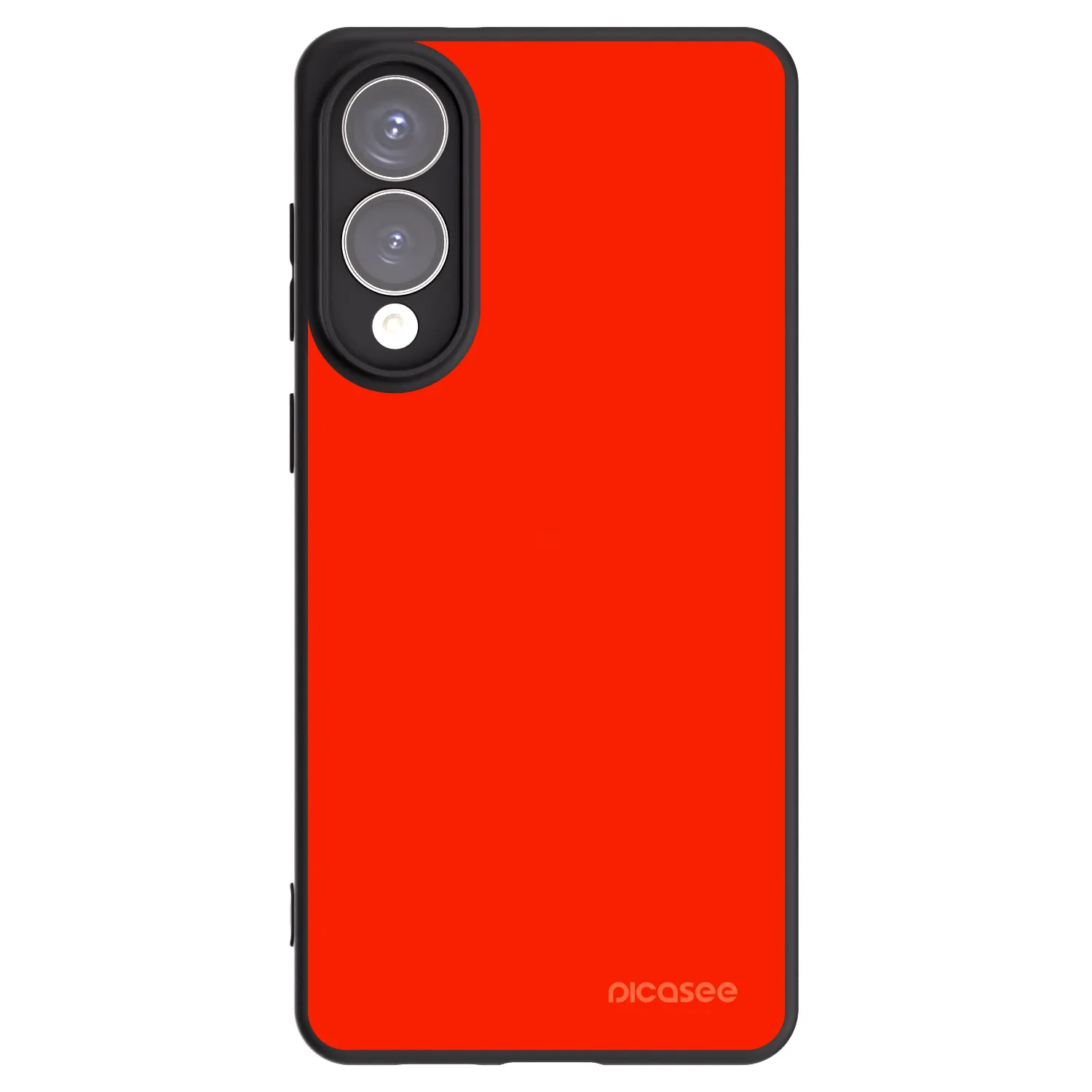 Picasee silikonski črni ovitek za Samsung Galaxy S25 Edge 5G - Maranello Red
