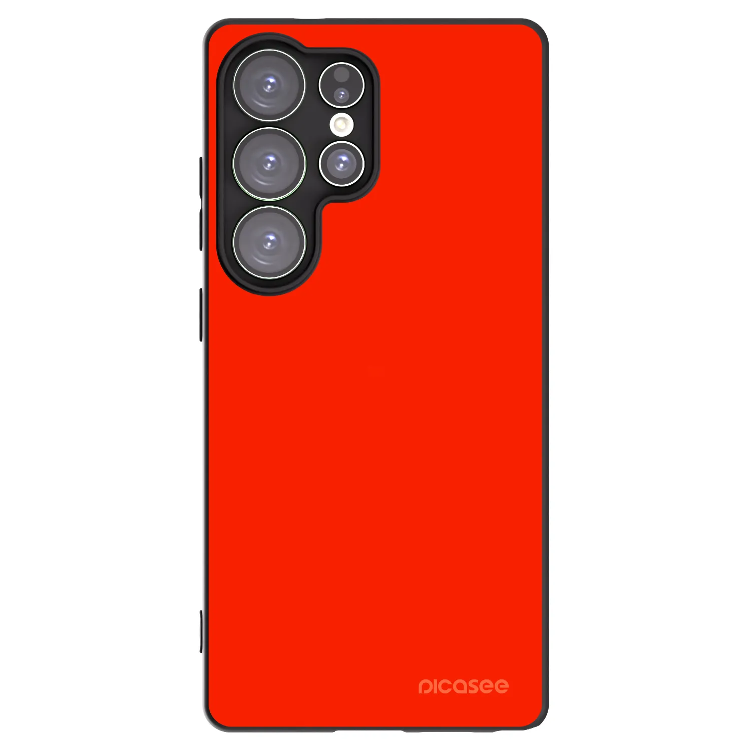 Picasee silikonski črni ovitek za Samsung Galaxy S25 Ultra 5G - Maranello Red