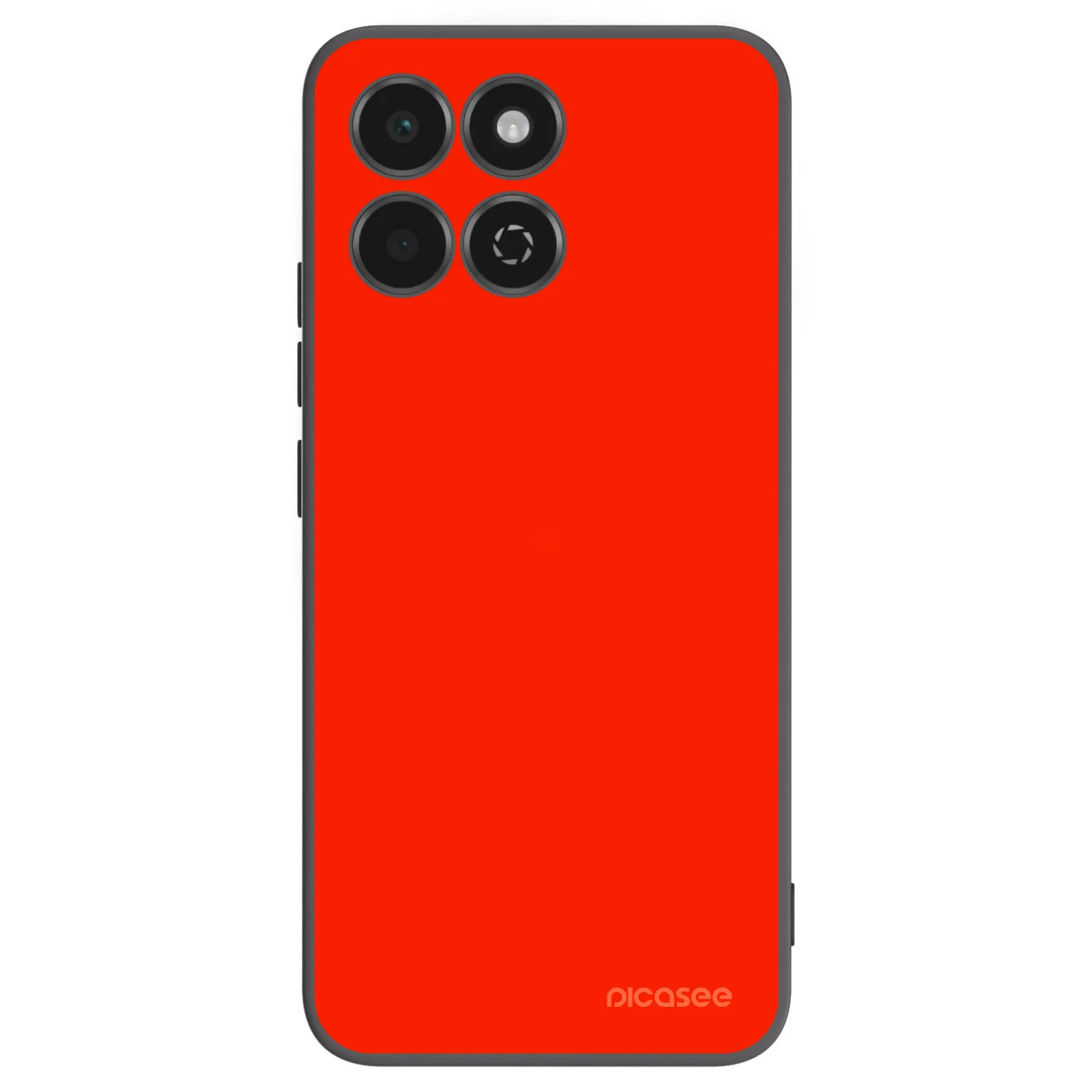 Picasee silikonski črni ovitek za Honor 200 Smart 5G - Maranello Red