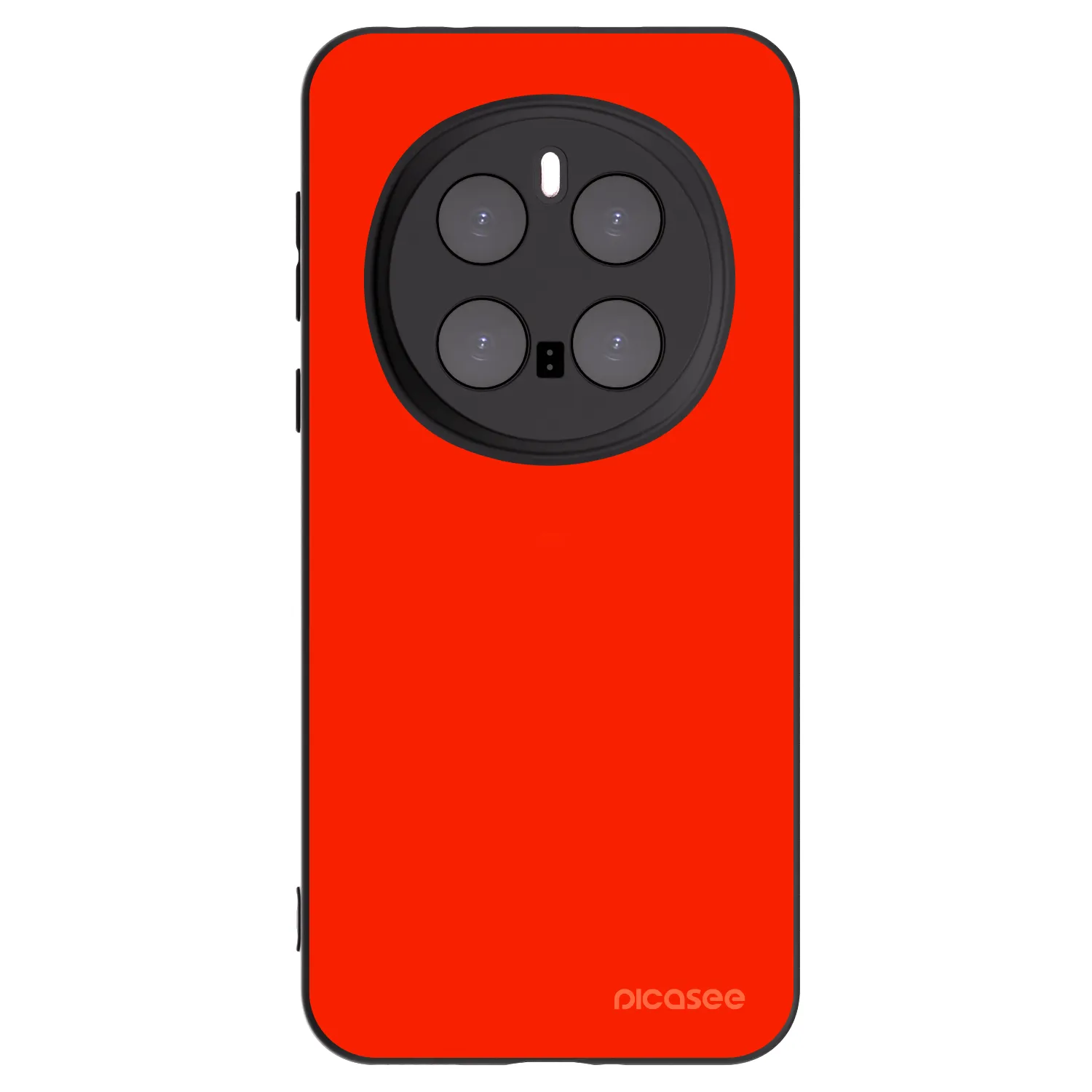 Picasee silikonski črni ovitek za Honor Magic7 Pro 5G - Maranello Red