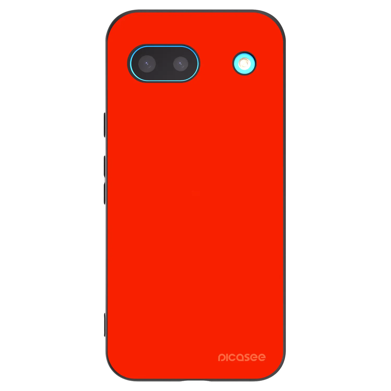 Picasee silikonski črni ovitek za Google Pixel 8 - Maranello Red