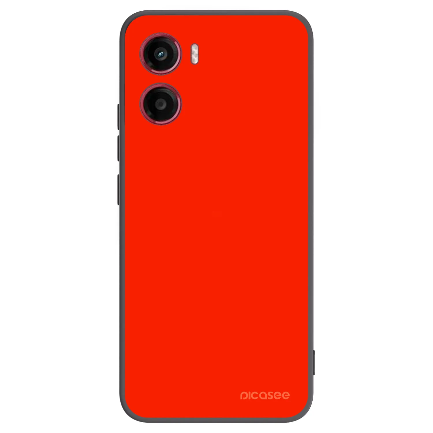Picasee silikonski črni ovitek za Motorola Moto G05 - Maranello Red