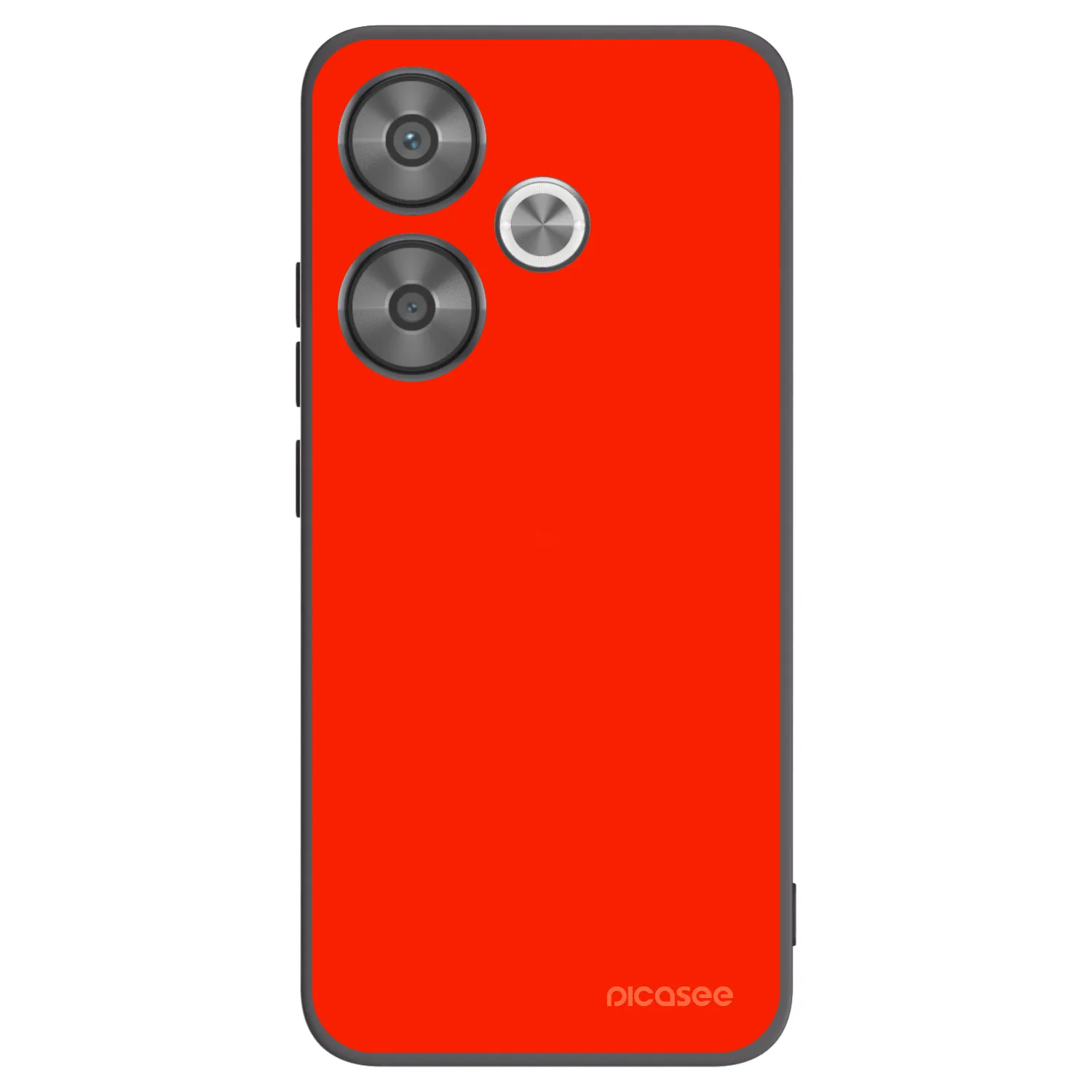 Picasee silikonski črni ovitek za Xiaomi Poco F6 - Maranello Red