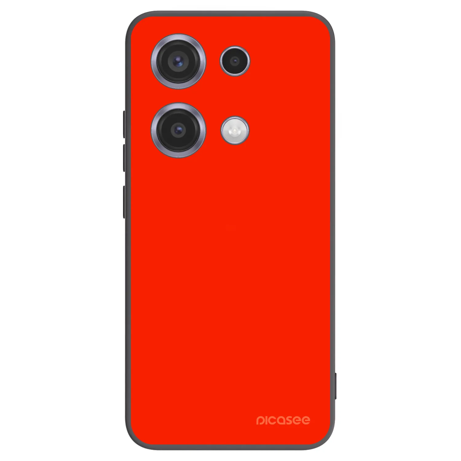 Picasee silikonski črni ovitek za Xiaomi Redmi Note 14S - Maranello Red