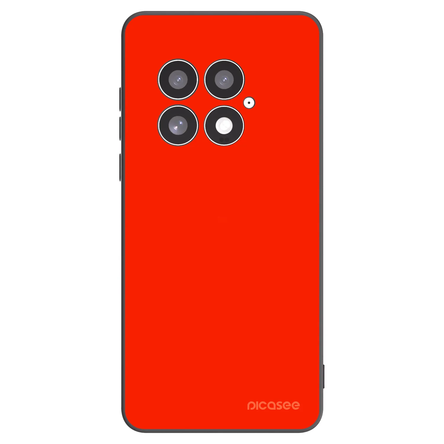 Picasee silikonski črni ovitek za OnePlus 13 5G - Maranello Red