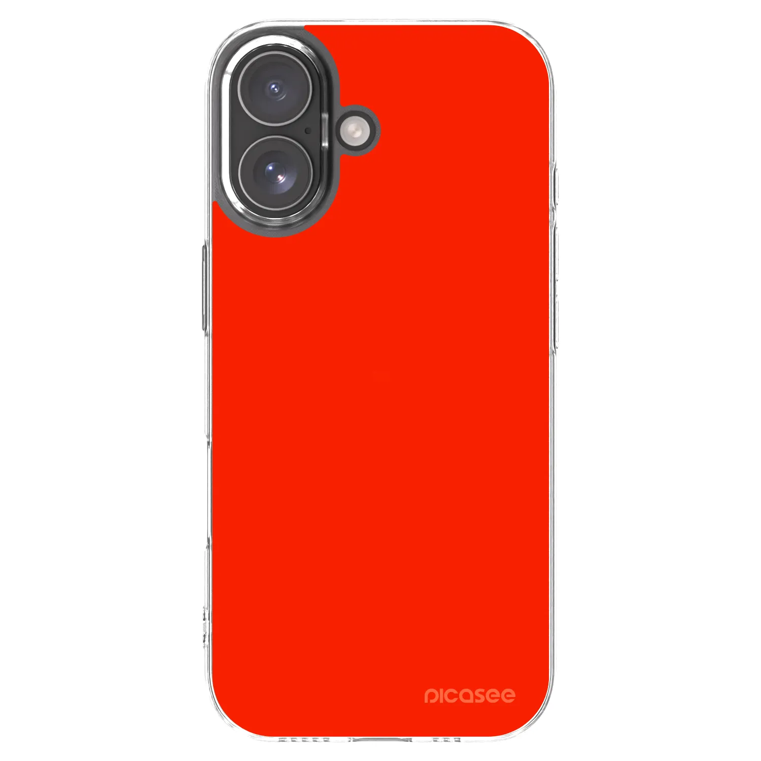 Picasee silikonski prozorni ovitek za Apple iPhone 17 - Maranello Red
