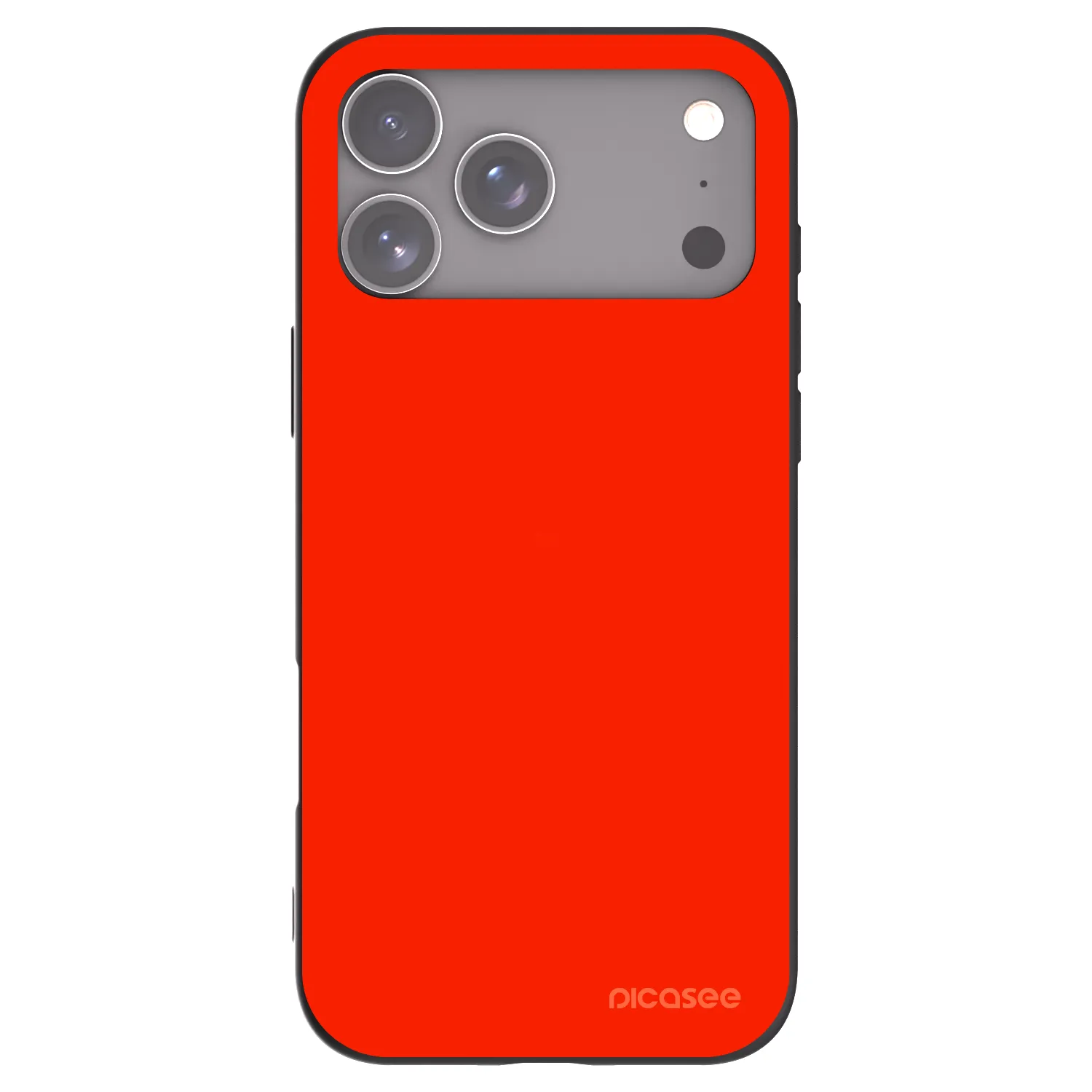 Picasee silikonski črni ovitek za Apple iPhone 17 Pro Max - Maranello Red