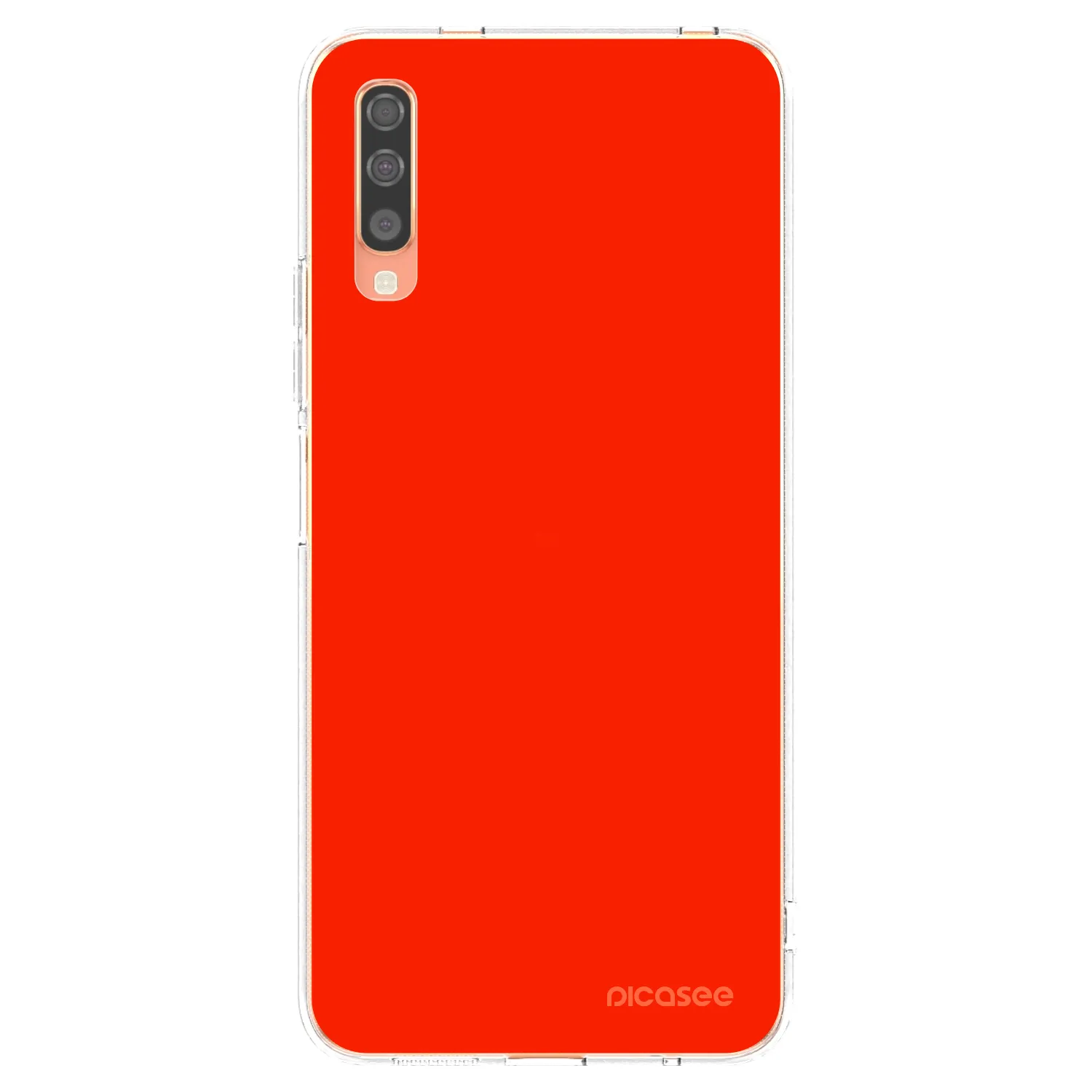 Picasee silikonski prozorni ovitek za Samsung Galaxy A70 A705F - Maranello Red