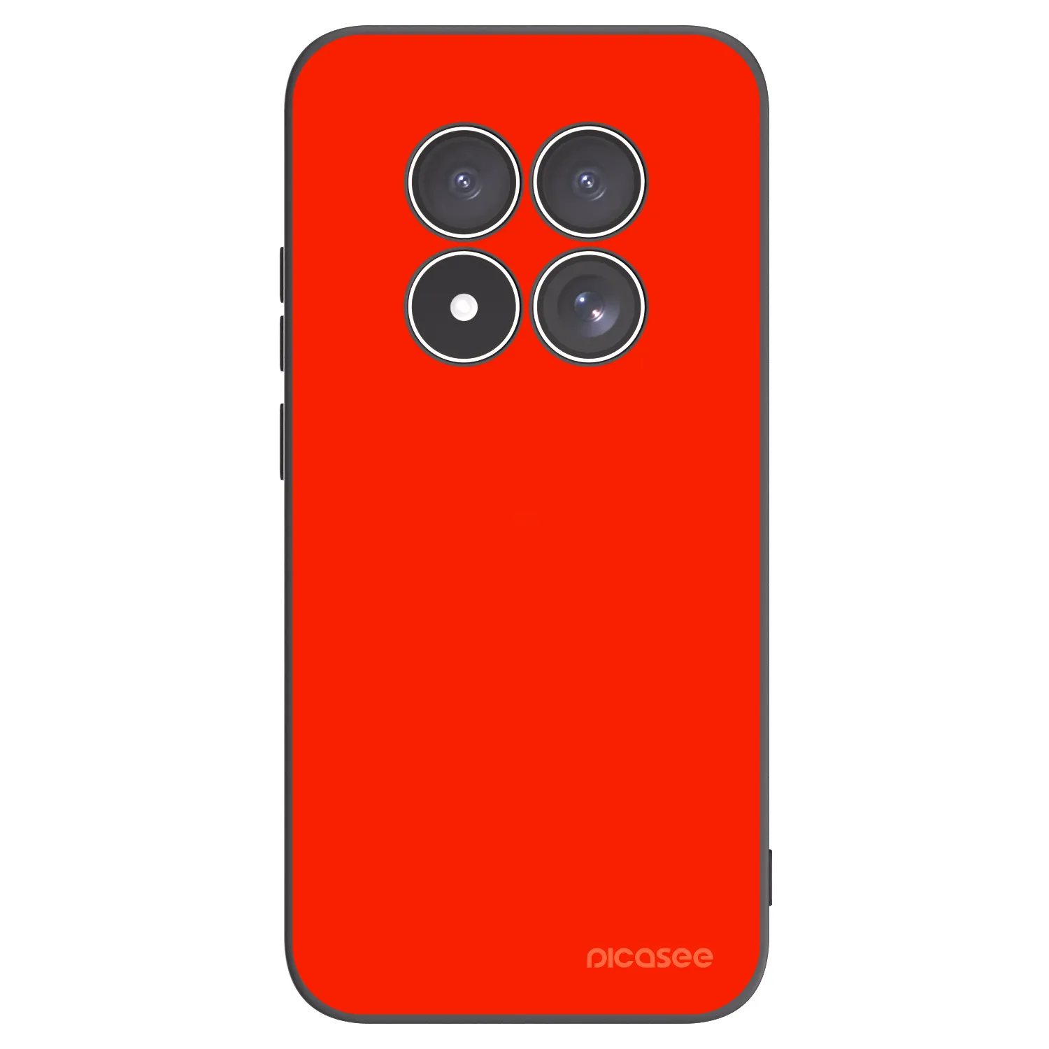 Picasee silikonski črni ovitek za Xiaomi Redmi Note 15 Pro 4G - Maranello Red
