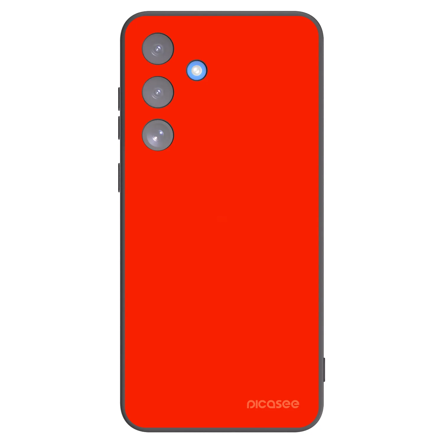 Picasee silikonski črni ovitek za Samsung Galaxy S25 FE 5G - Maranello Red