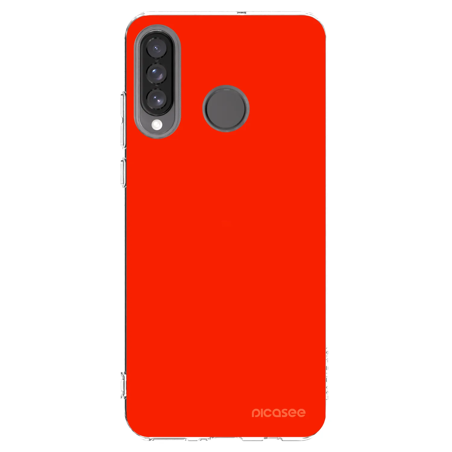 Picasee silikonski prozorni ovitek za Huawei P30 Lite - Maranello Red