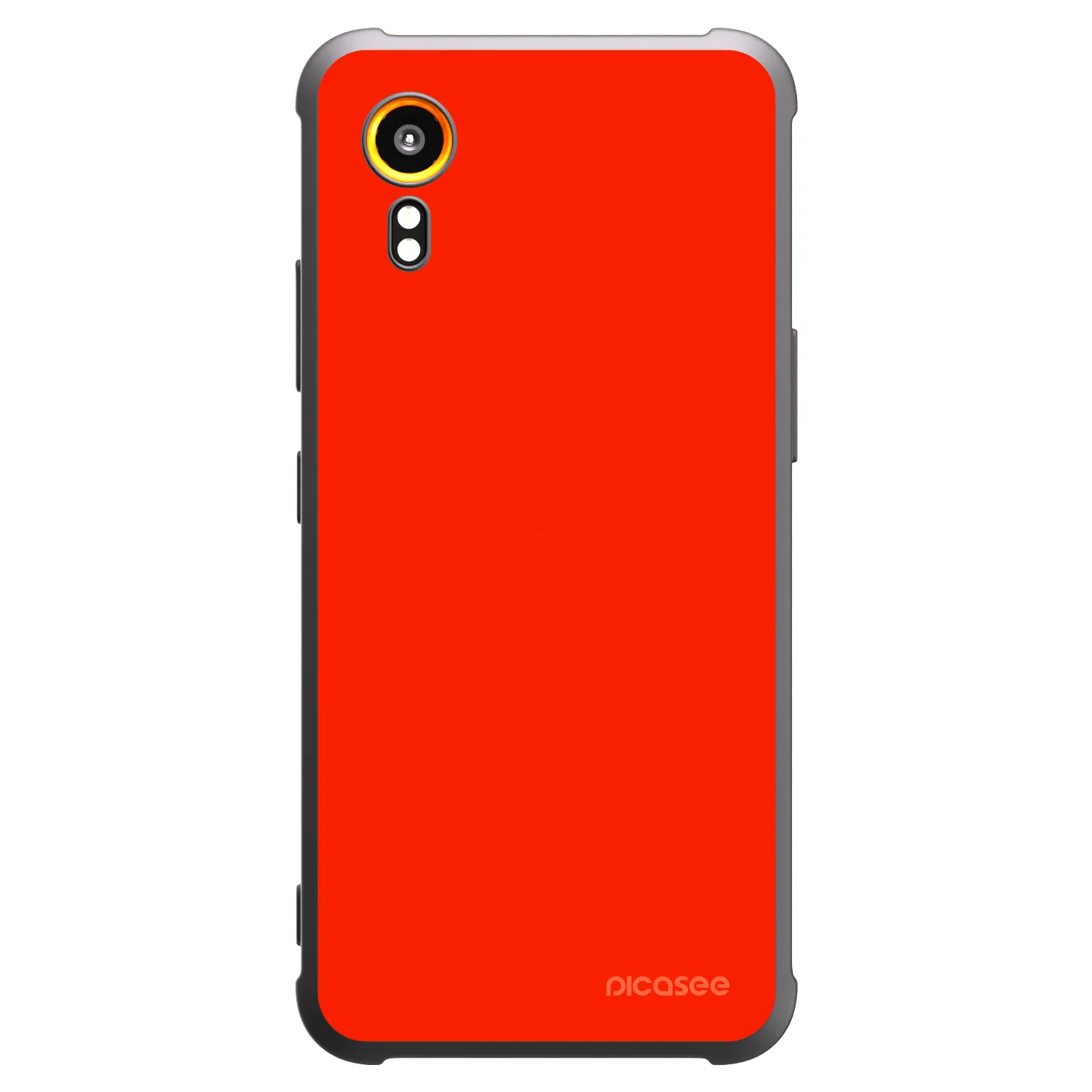 Picasee silikonski črni ovitek za Samsung Galaxy Xcover 7 - Maranello Red