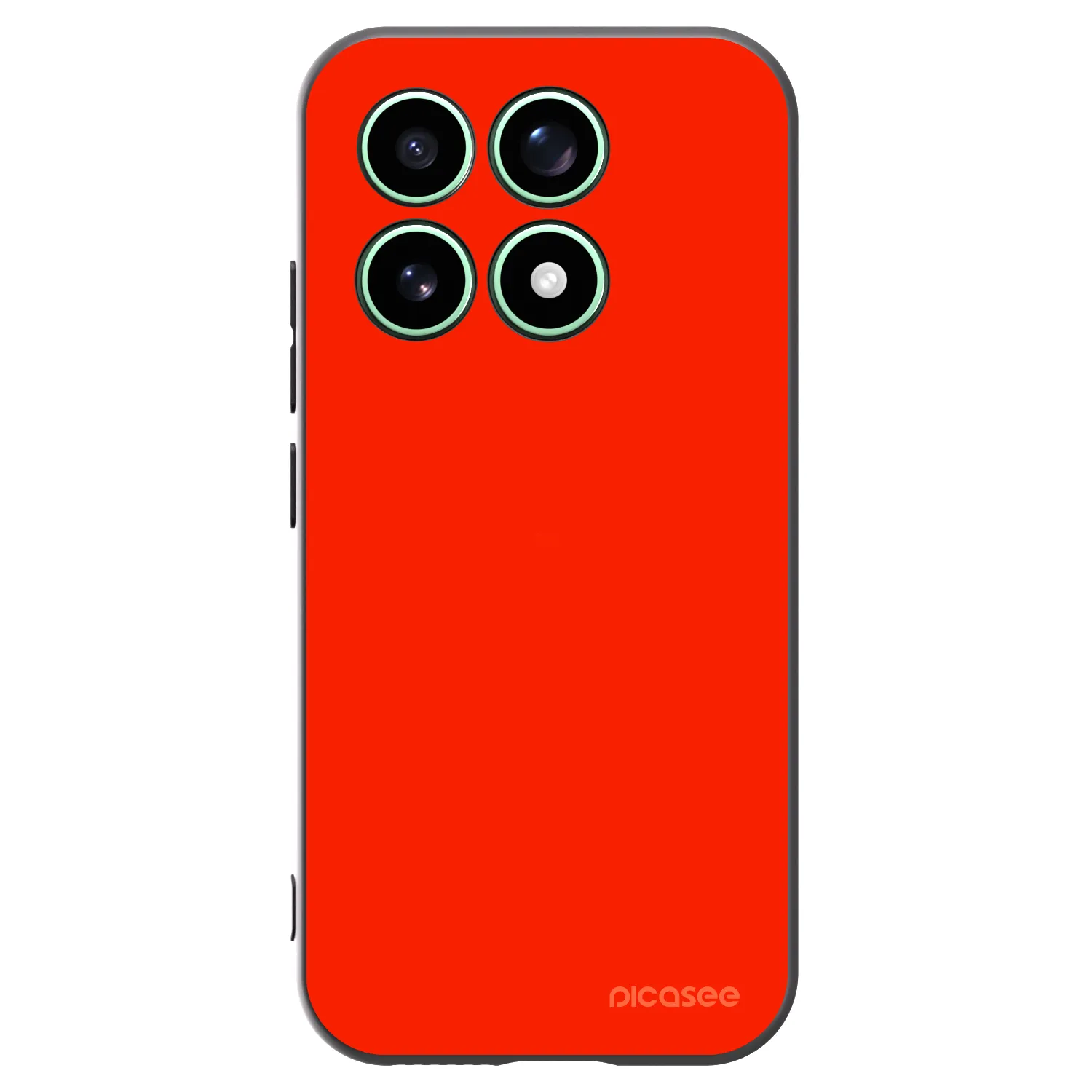 Picasee silikonski črni ovitek za Xiaomi 17 - Maranello Red