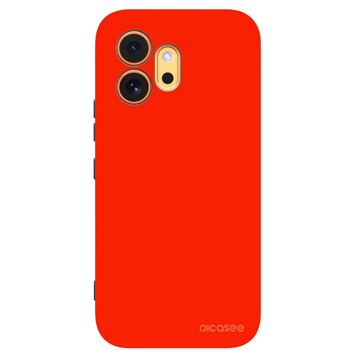 Picasee silikonski črni ovitek za Honor 600 - Maranello Red